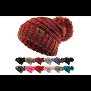 NWT PomPom Beanie